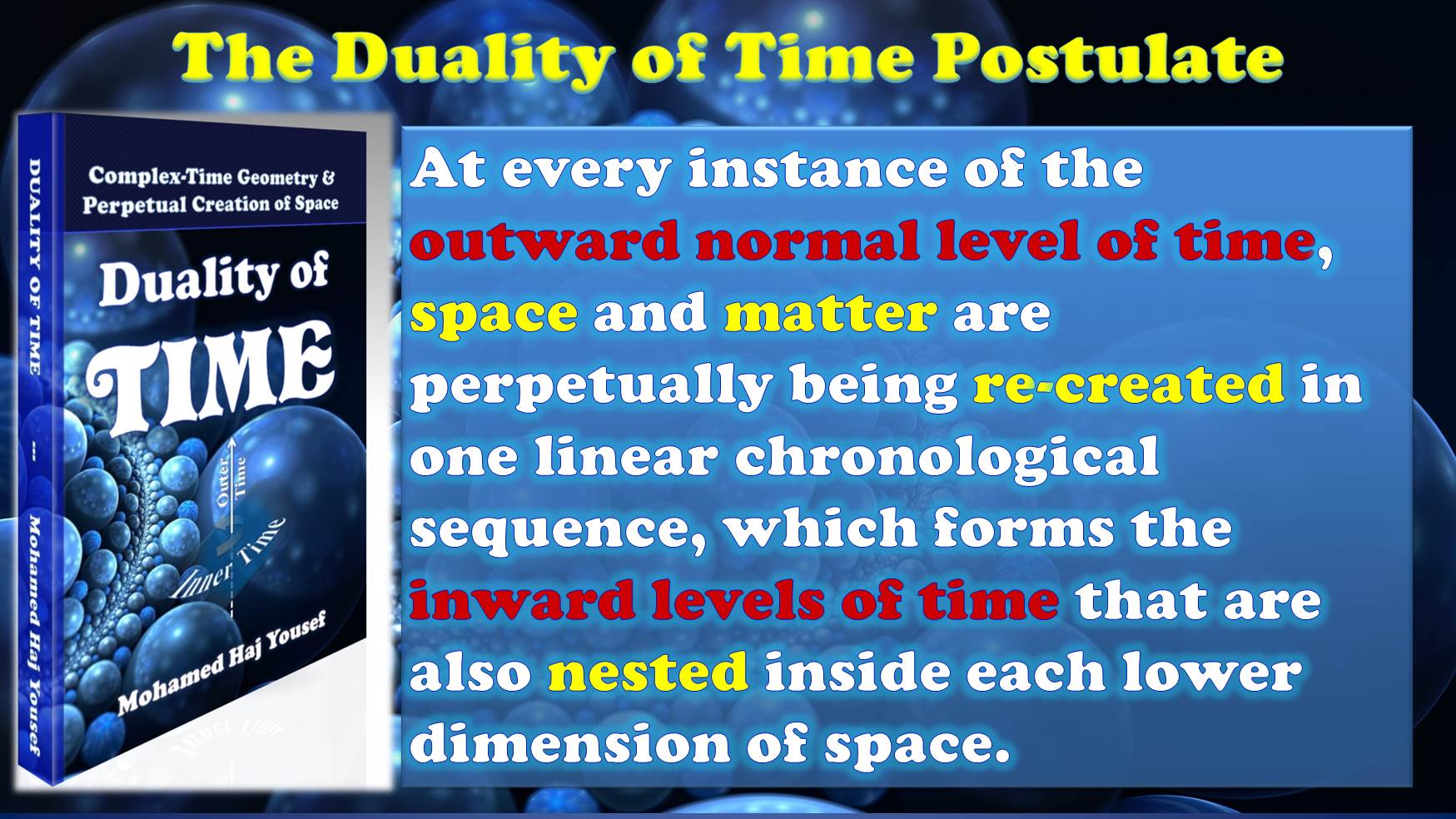 Duality of Time Postulate